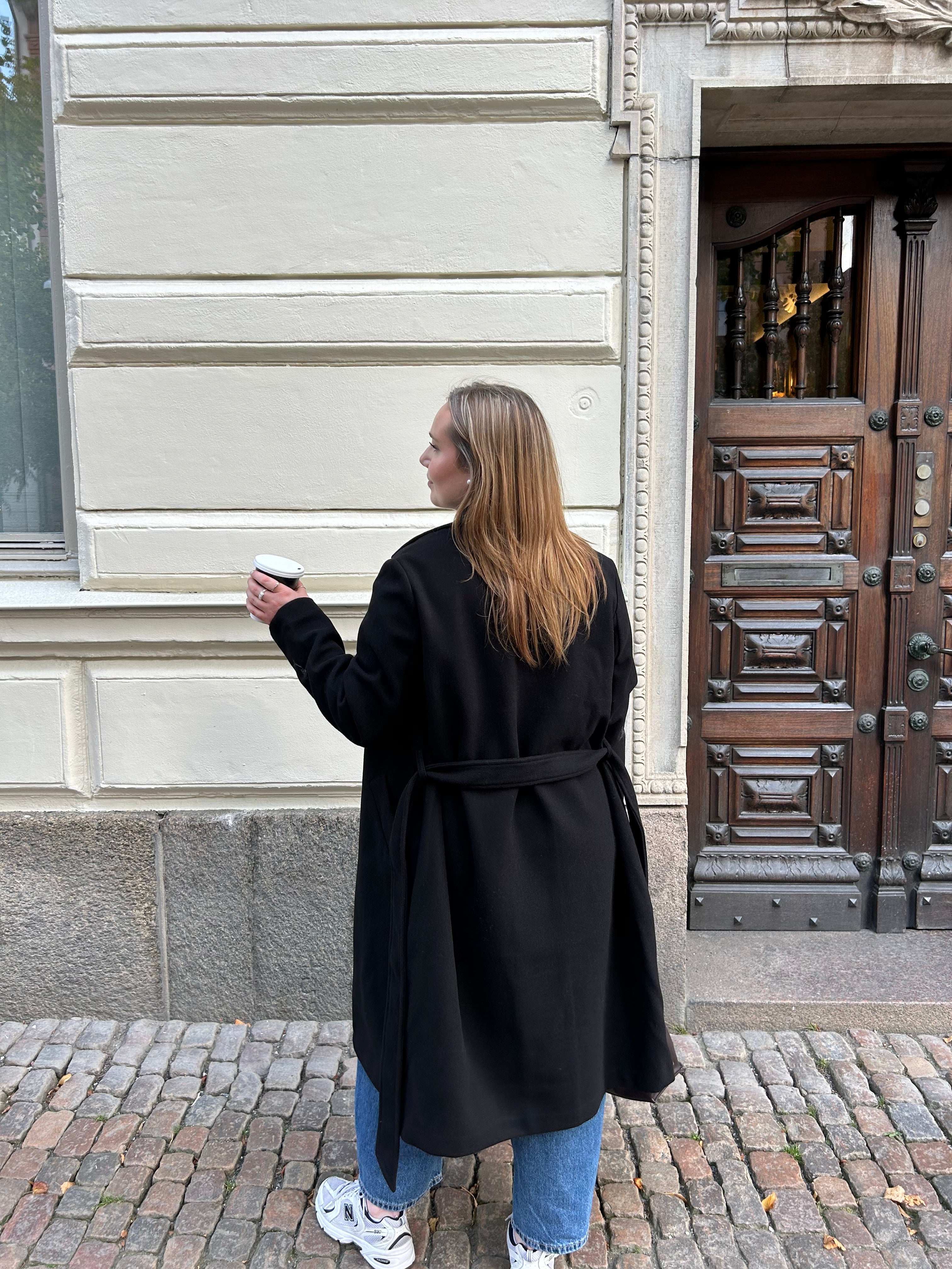VMFORTUNEAYA Coat - Black
